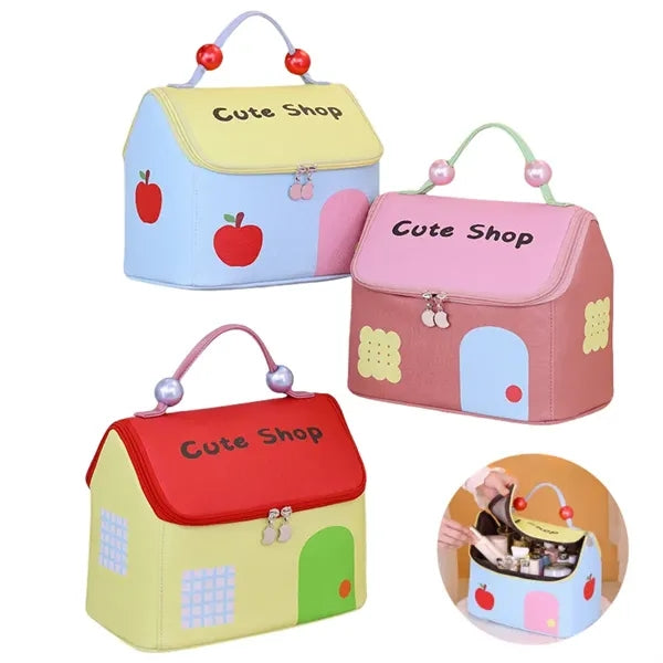 Dopamine Color Large Capacity Makeup Bag