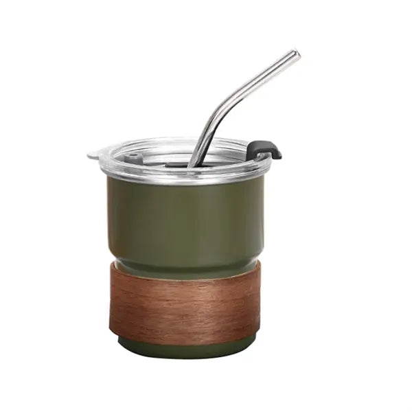 10Oz Coffee Mug With Lid Straw