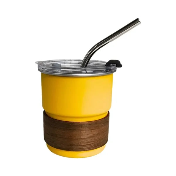 10Oz Coffee Mug With Lid Straw