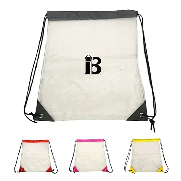 Drawstring PVC Clear Bag