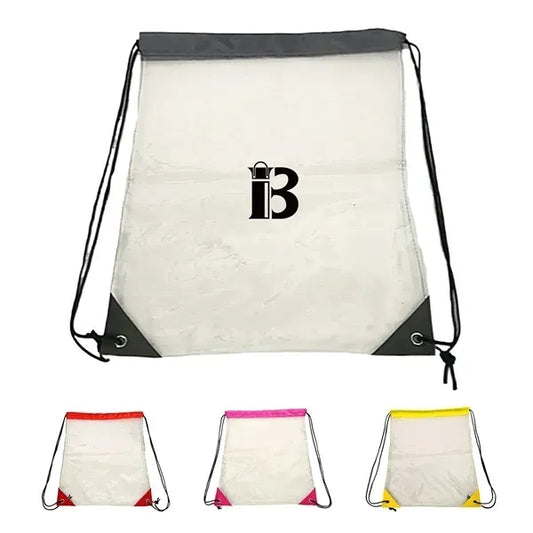 Drawstring PVC Clear Bag
