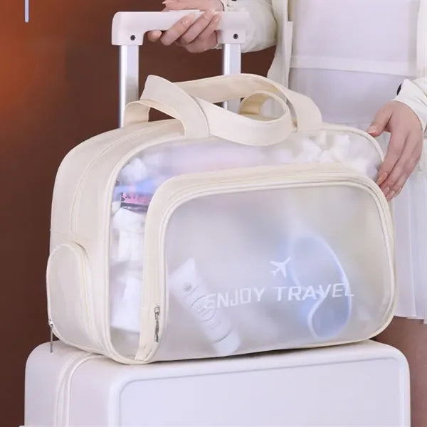 Waterproof beach dry-wet separated handbag