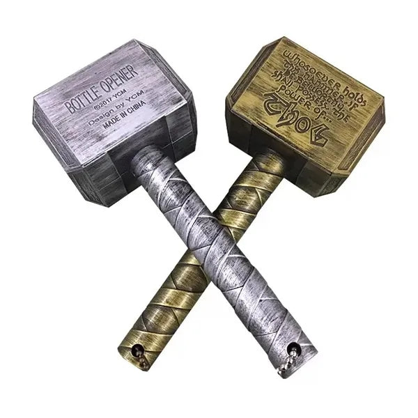 Hammer Of Thor Shaped Beer Corkscrew