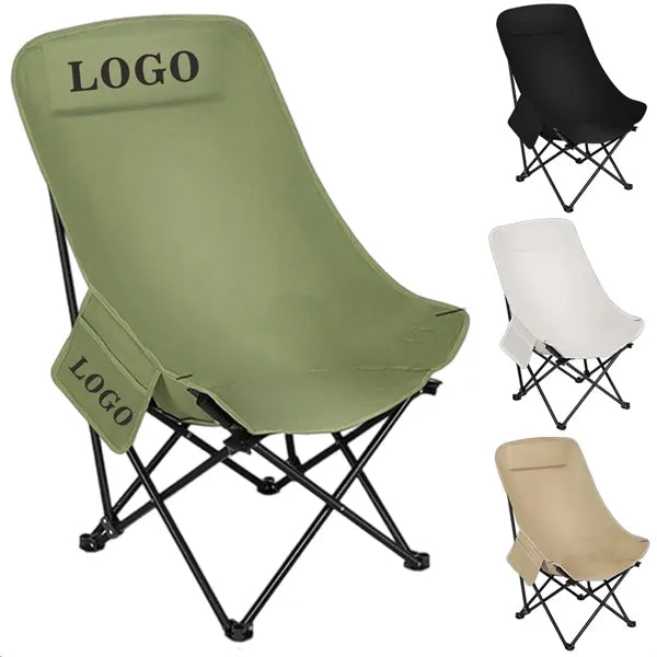 Outdoor Camping Folding Fishing Moon Chair