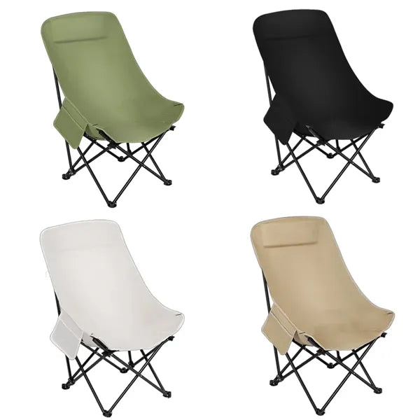 Outdoor Camping Folding Fishing Moon Chair
