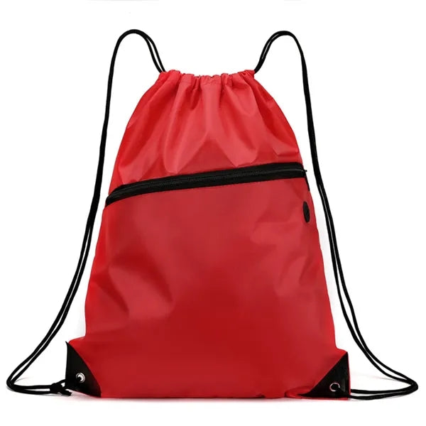 Outdoor Hiking Drawstring Zipper Bag Free Shipping
