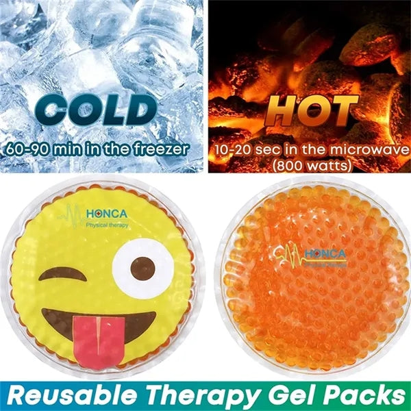 Round Aqua Pearls Hot/Cold Pack