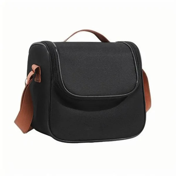 Insulated Crossbody Lunch Bag Portable Thermal Food Carrier