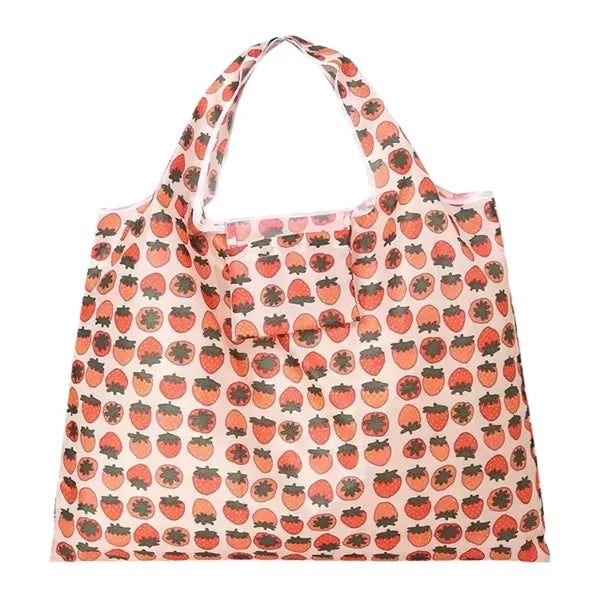 Foldable Floral Shopper Bag