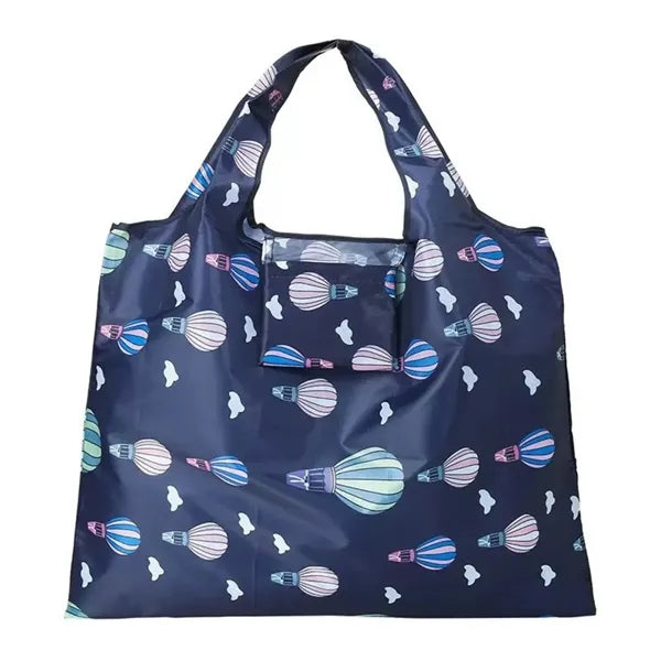 Foldable Floral Shopper Bag