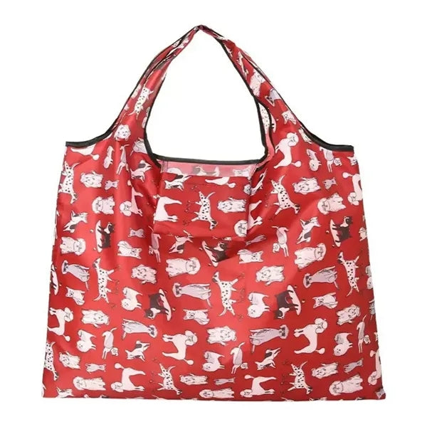 Foldable Floral Shopper Bag