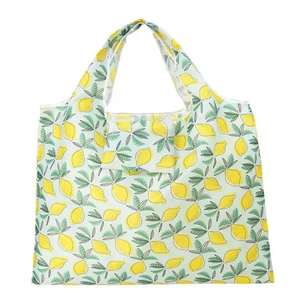Foldable Floral Shopper Bag
