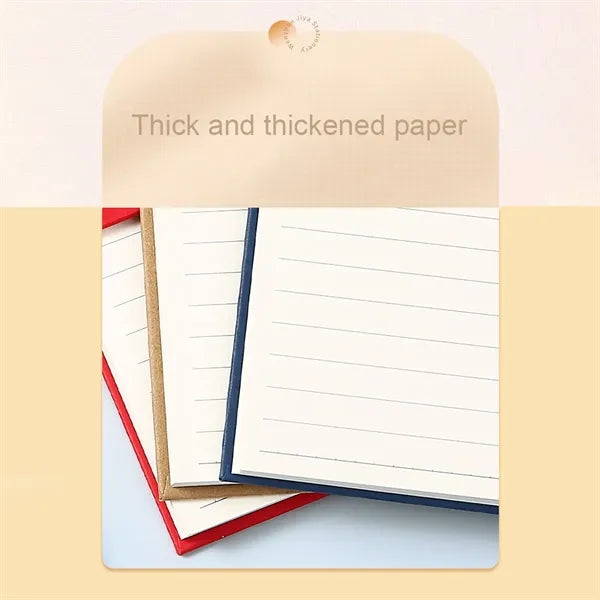 Flip Thick Paper Combination Design Hard Cover Notepad