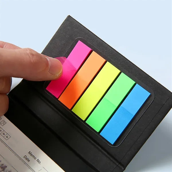 Flip Thick Paper Combination Design Hard Cover Notepad