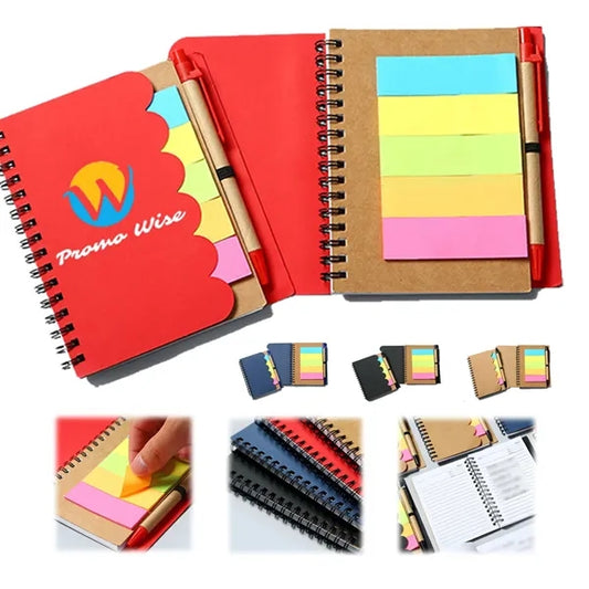 Convenient Thick Paper Combination Design Hard Cover Notepad