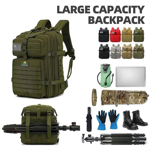 Waterproof Nylon Breathable Large Capacity Outdoor Backpack