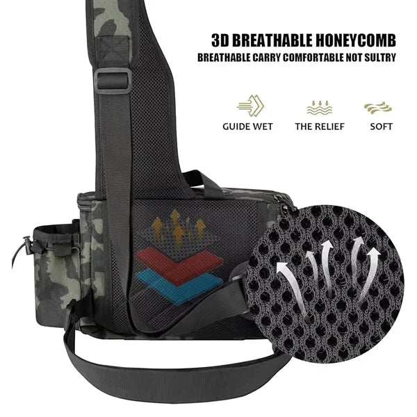 Multifunctional Waterproof Lure Fishing Shoulder Bag
