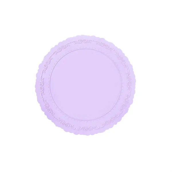 Retro Embossed Non-Slip Heat-Insulating Silicone Placemat