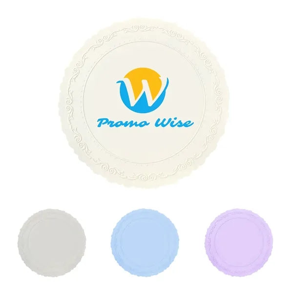 Retro Embossed Non-Slip Heat-Insulating Silicone Placemat
