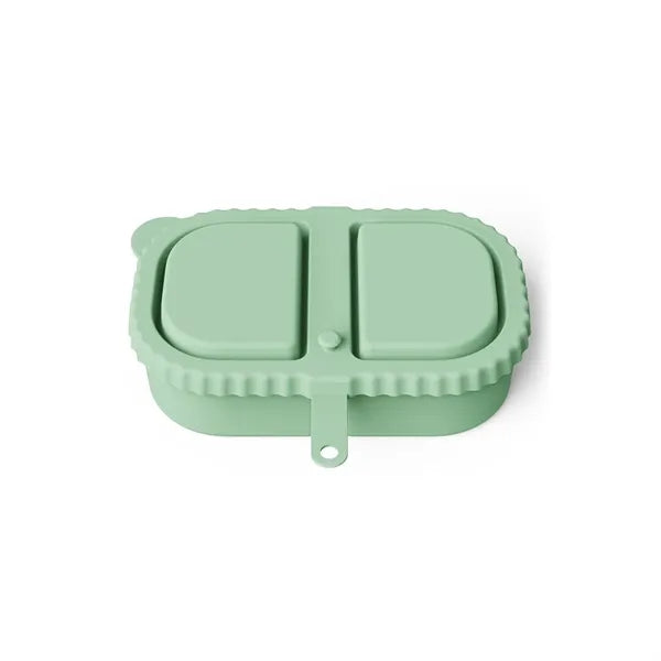 Snack Container Silicone Compartment Seasoning Sauce Box