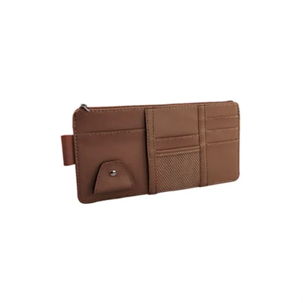 Wear-Resistant Car Decorative Storage Sun Visor Cover