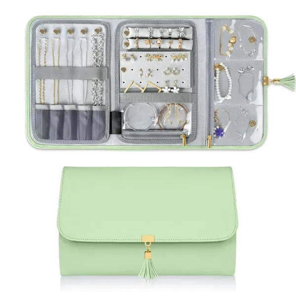 Folding Jewelry Travel Portable Ring Storage Bag