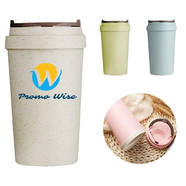 14 OZ Double-Layer Insulated Environmentally Coffee Cup