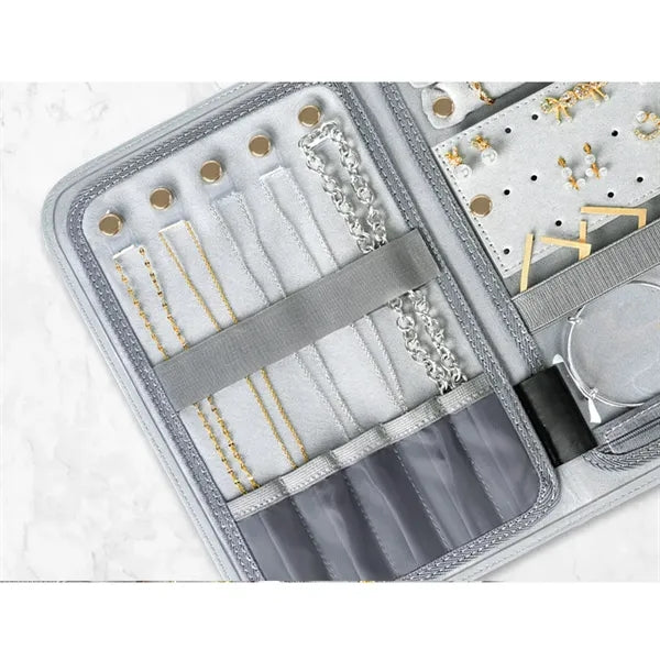 Folding Jewelry Travel Portable Ring Storage Bag