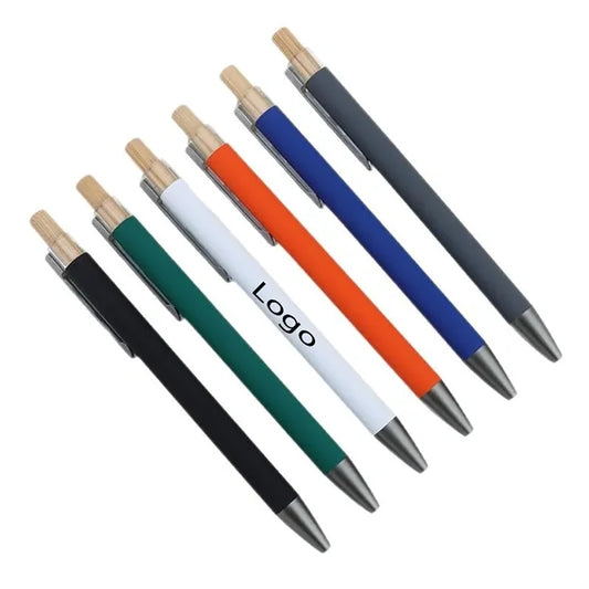Bamboo Metal Ballpoint Pen