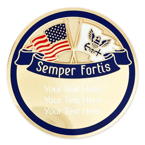 Officially Licensed U.S. Navy Coin - Engravable