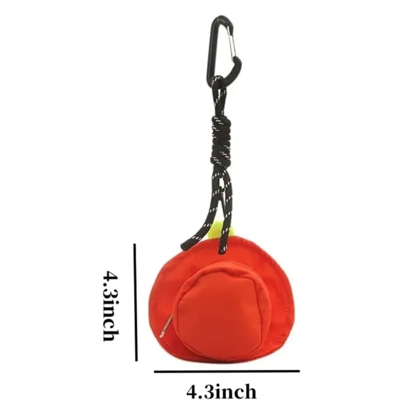 Creative Hat Small Coin Pouch Keychain