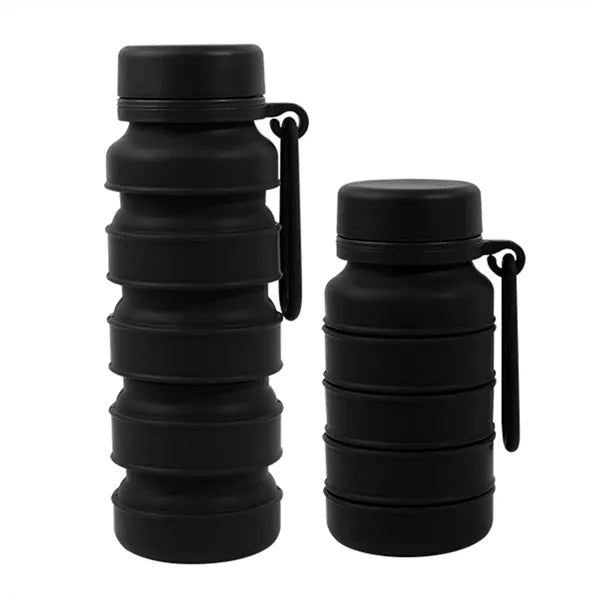 16Oz Silicone Collapsible Water Bottle