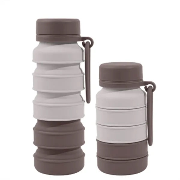 16Oz Silicone Collapsible Water Bottle