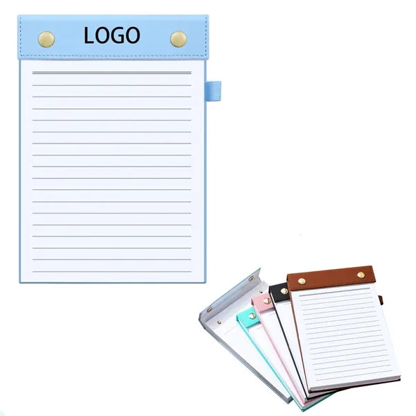 A5 Notepad With Pu Leather Holder