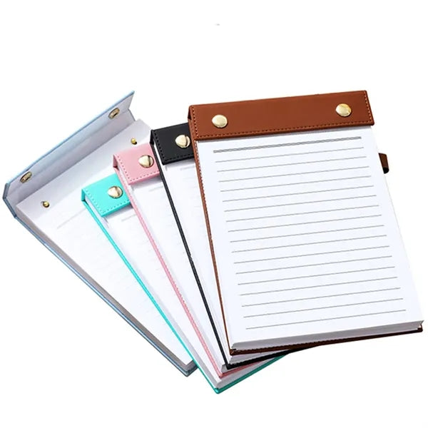 A5 Notepad With Pu Leather Holder