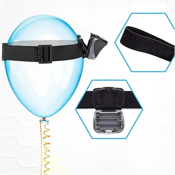Outdoor LED Headlamp With Red Light Modes