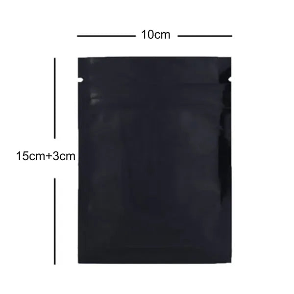 Stand Up Food Pouch with Resealable Zippe