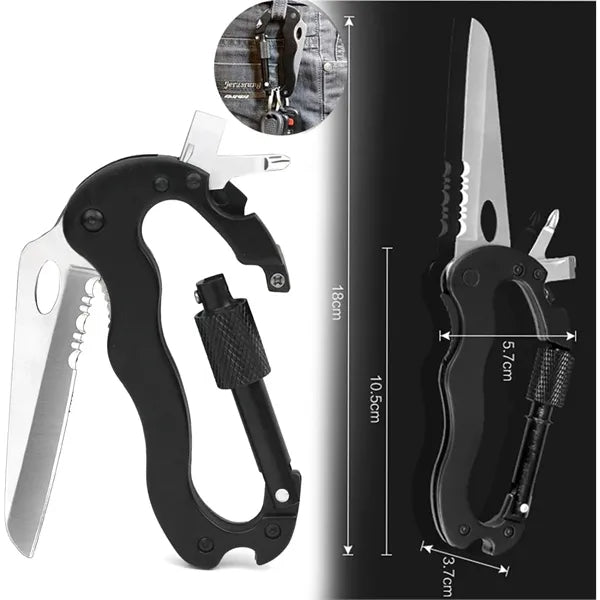 Carabiner Folding Knife