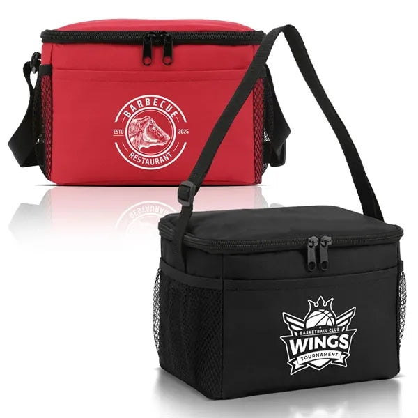 6 Can Lunch Cooler Bag ( 8'' x 6'' x 6'' )
