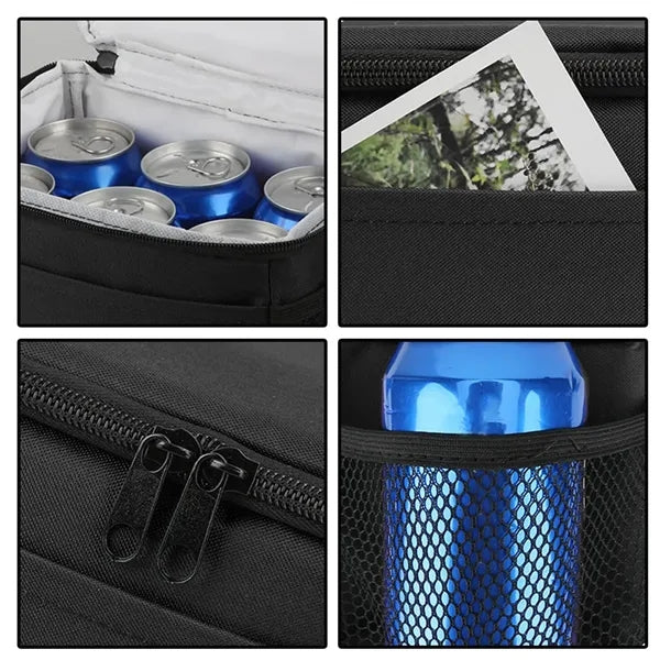 6 Can Lunch Cooler Bag ( 8'' x 6'' x 6'' )