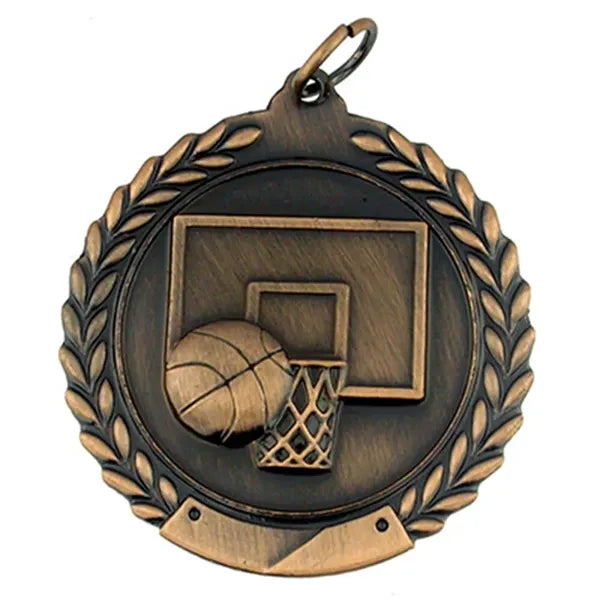 Basketball Medal - Engravable