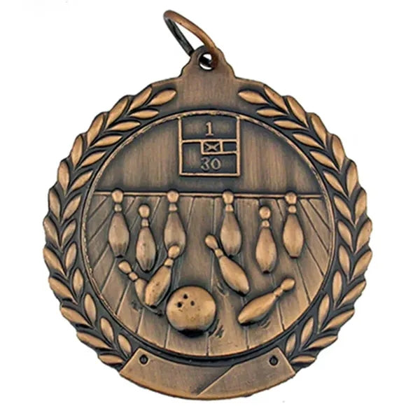 Bowling Medal - Engravable