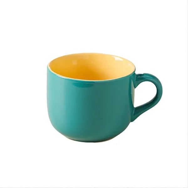 20oz Porcelain Large Oatmeal Mug Wide Coffee