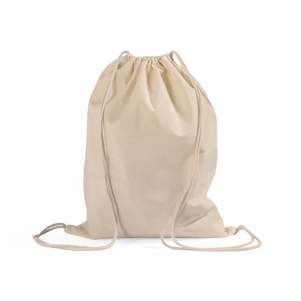 Canvas Drawstring Backpack (Natural)
