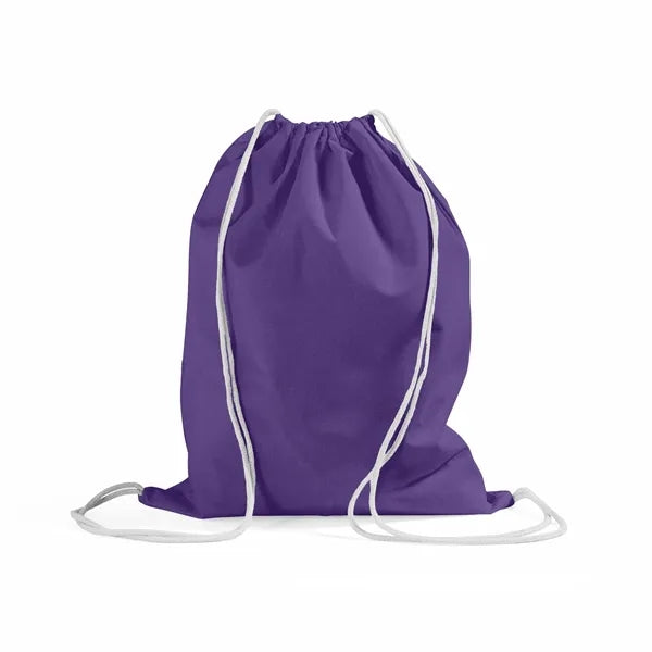 Canvas Drawstring Backpack (Color)