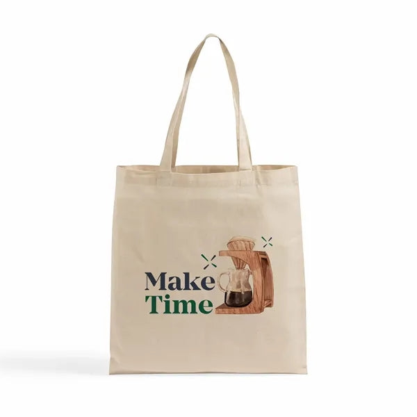 Flat Lite Cotton Tote (Natural)