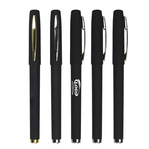 0.5mm Business Rollerball Pen Super Smooth Writing Black Gel
