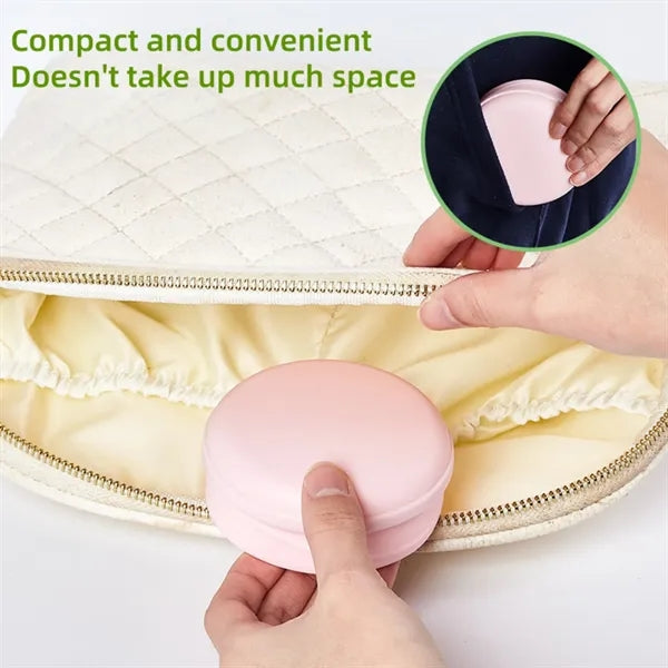 Silicone Collapsible Cup with 304 Stainless Steel Rim