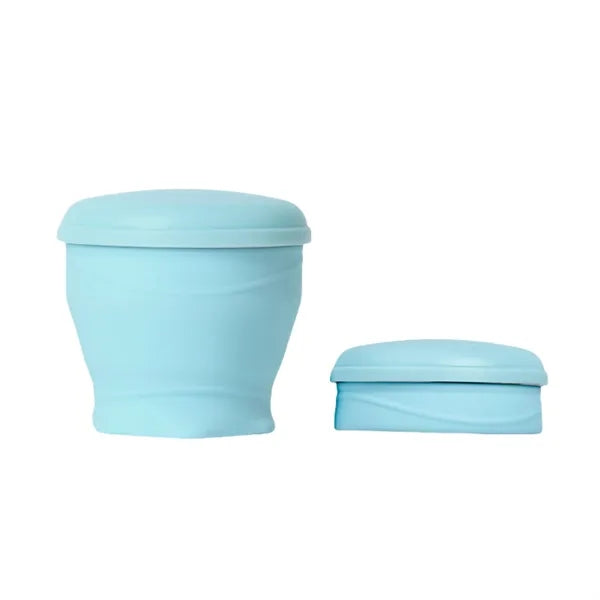 Silicone Collapsible Cup with 304 Stainless Steel Rim