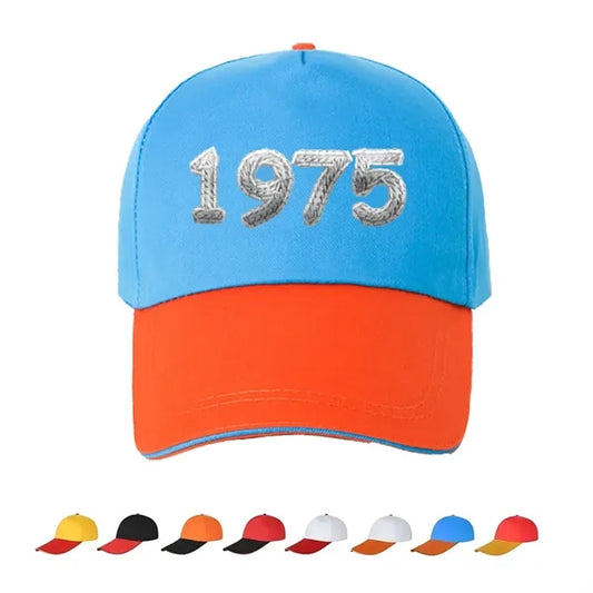 5 Panel Two-Tone Cotton Twill Caps